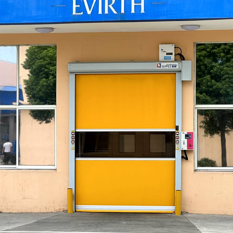 食品厂仓库安装的柔性防撞柱插图 食品厂仓库安装的柔性防撞柱插图